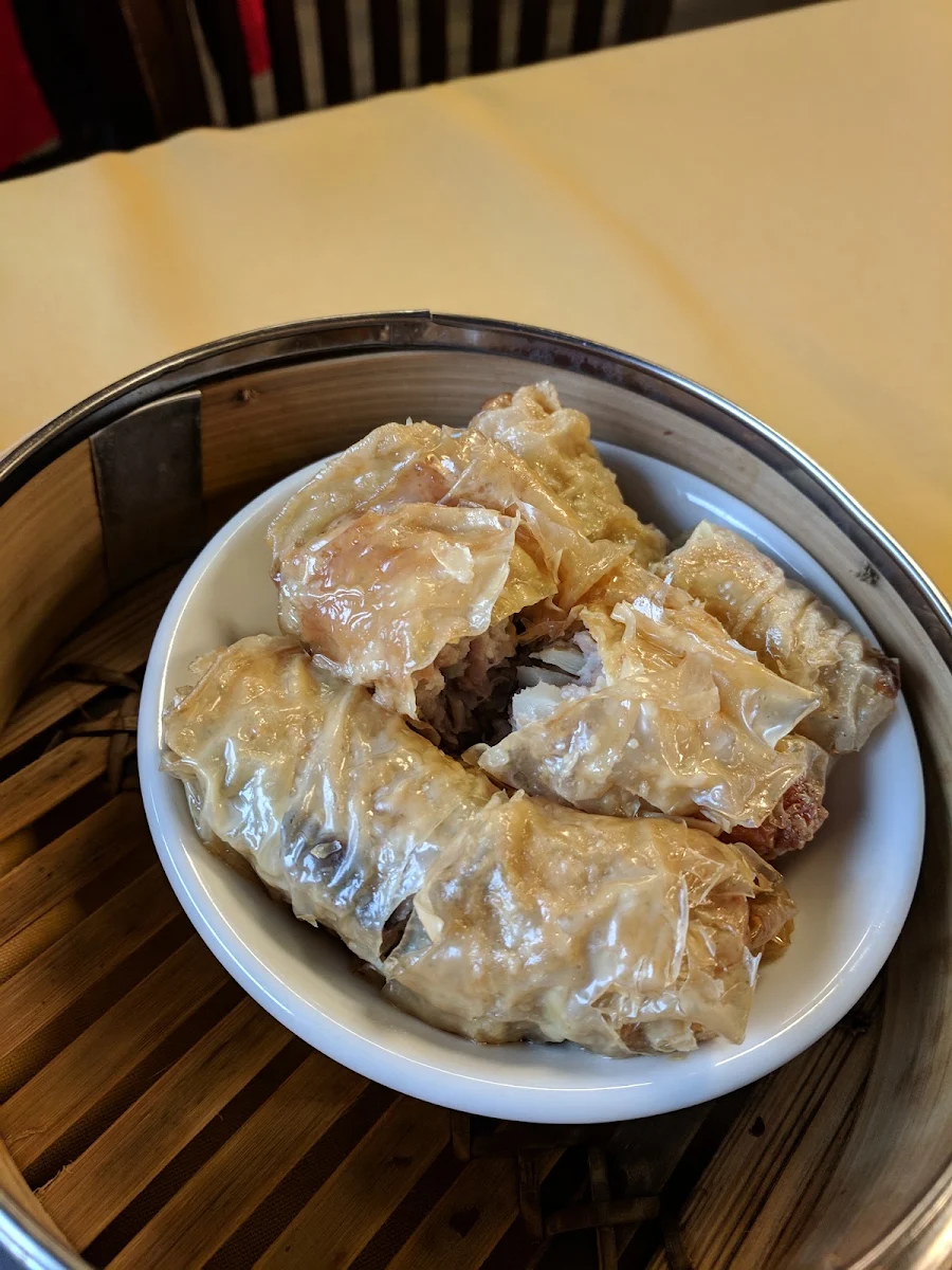 Steamed Bean Curd Wraps w Meats