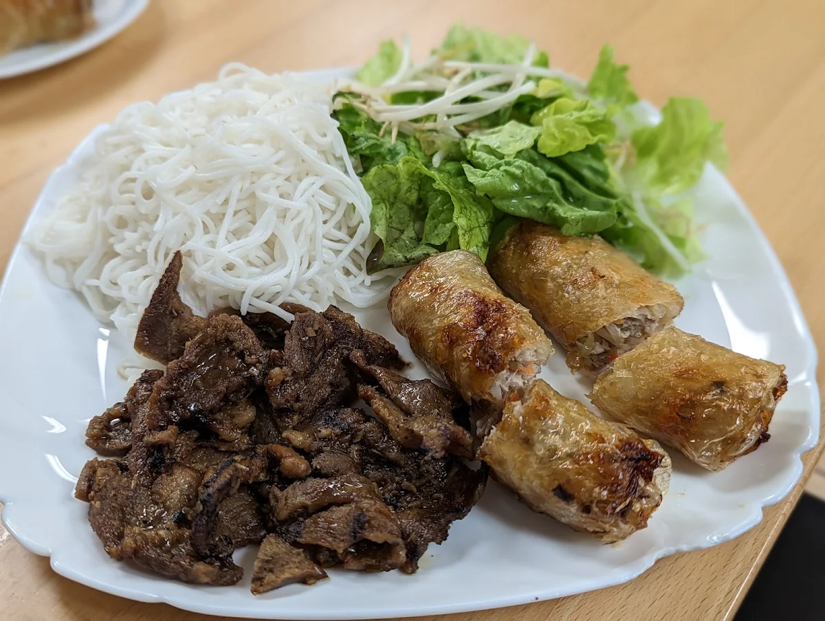 Bun Thit Nuong Vermicelli with BBQ Pork