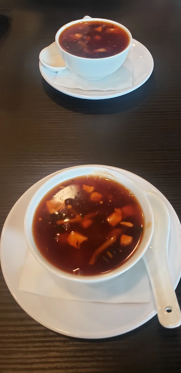 Mixed Vegetables and Tofu Sweet and Sour Soup