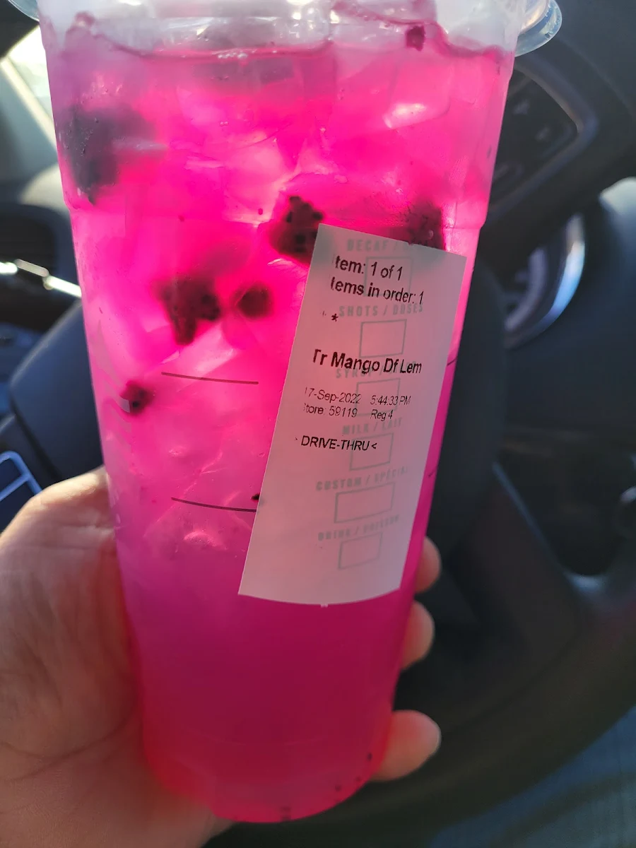Mango Dragonfruit Lemonade