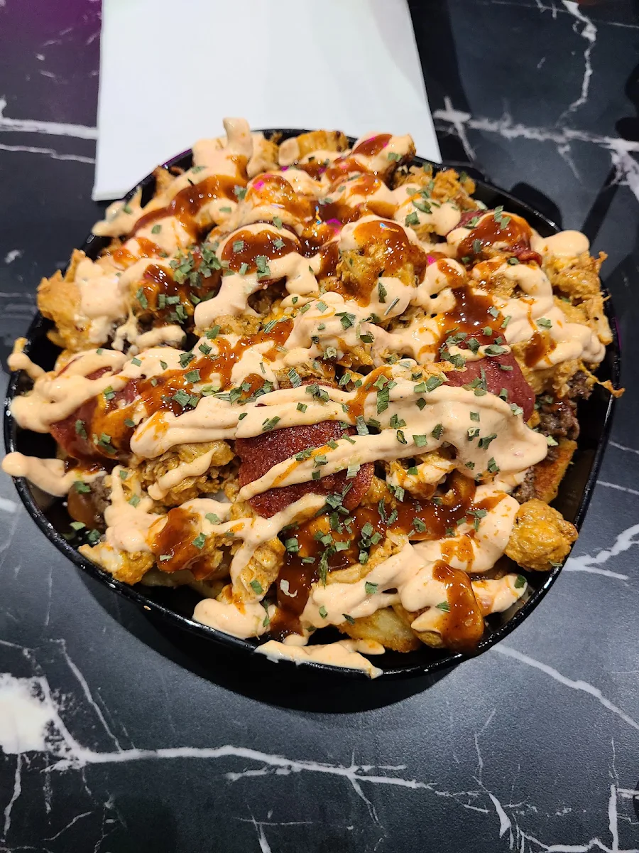 Zinger Poutine, Milky Lane Cafe
