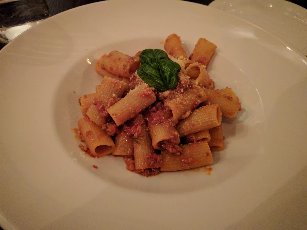 Rigatoni Bolognese