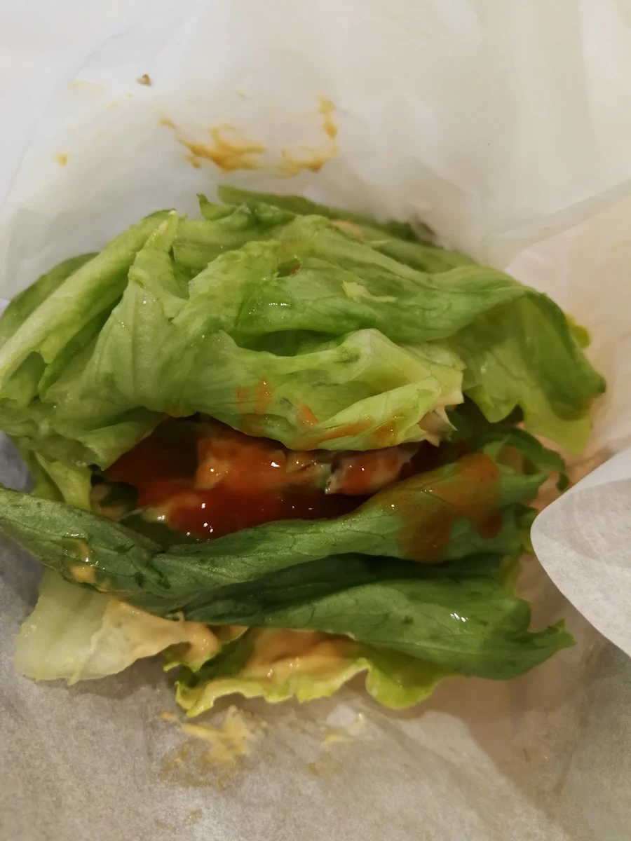 Lettuce Wrapped Mozza Burger