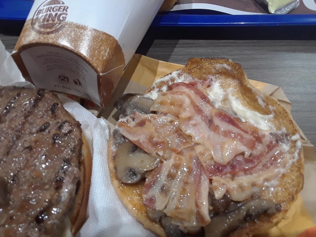 Mushroom Swiss Burger