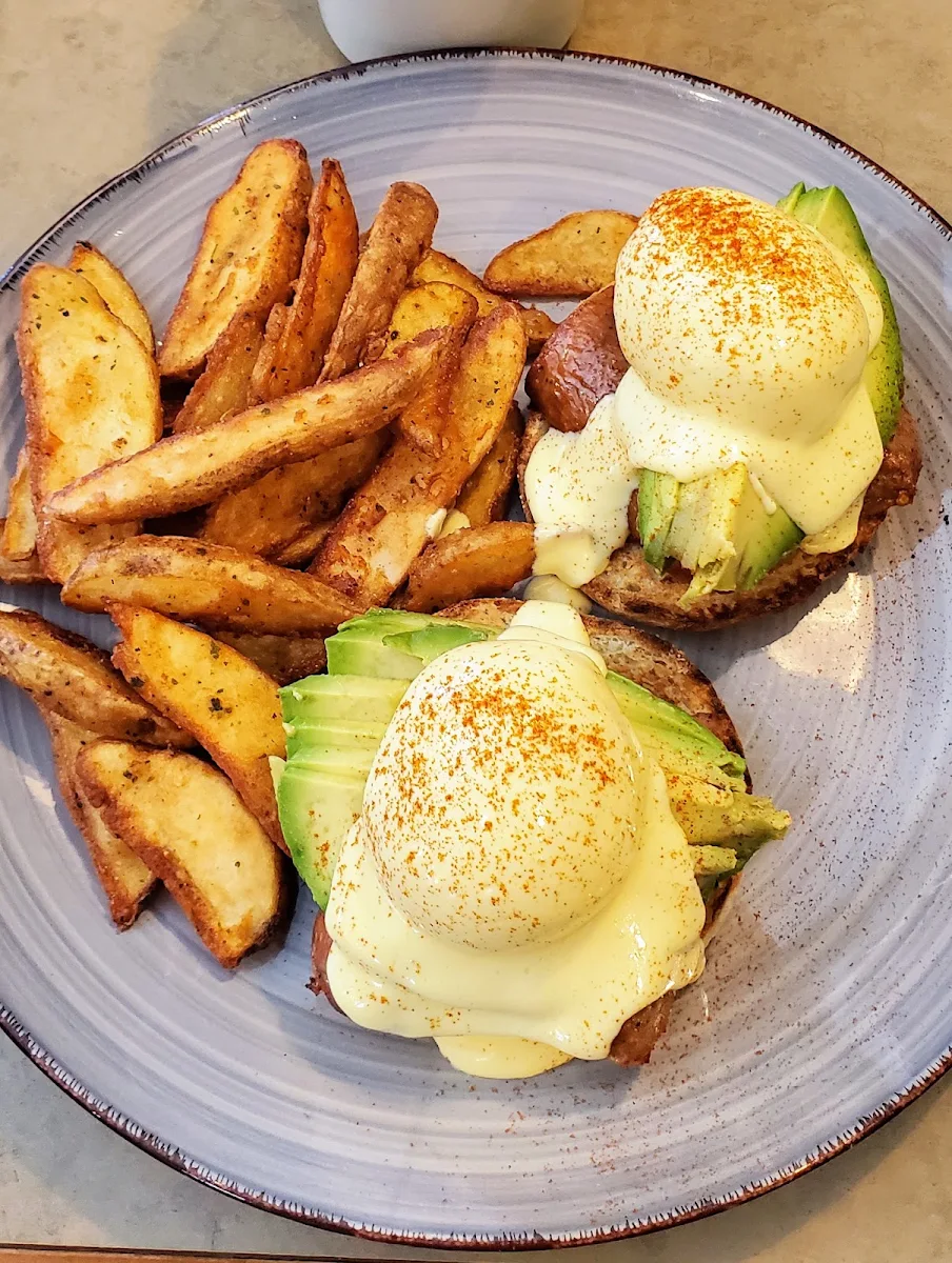 Two Hen Eggs Breakfast
