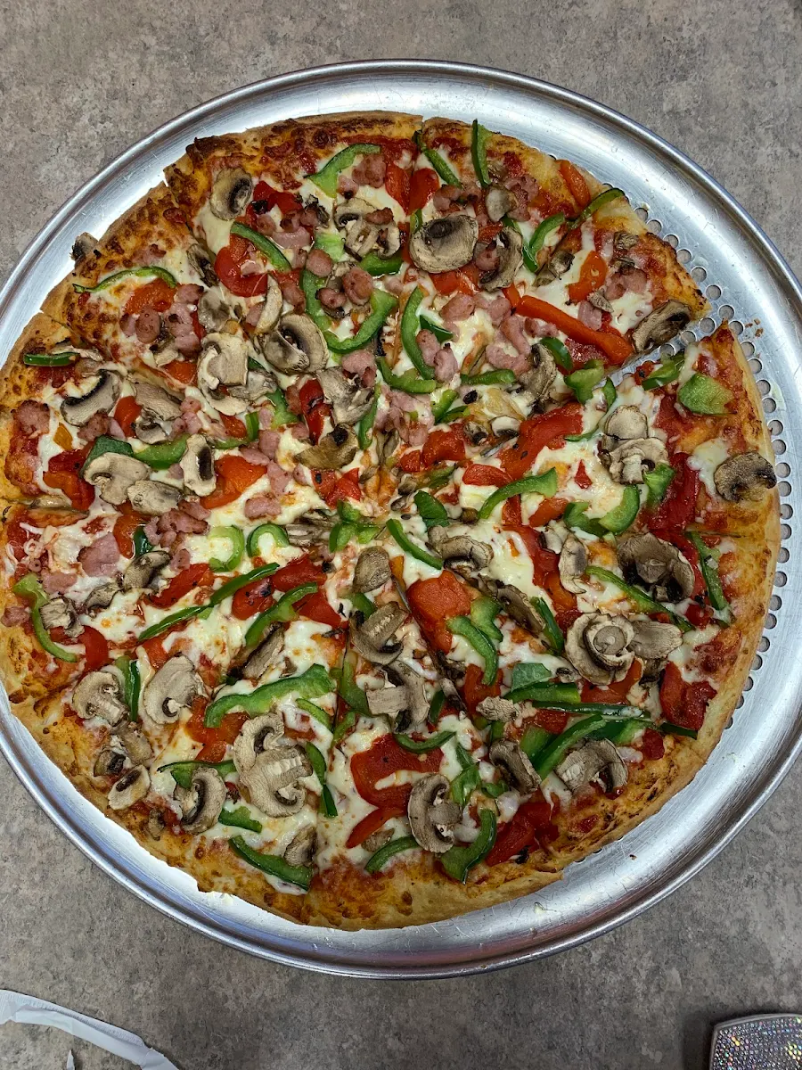 Pepperoni Pizza- Veggie Pizza