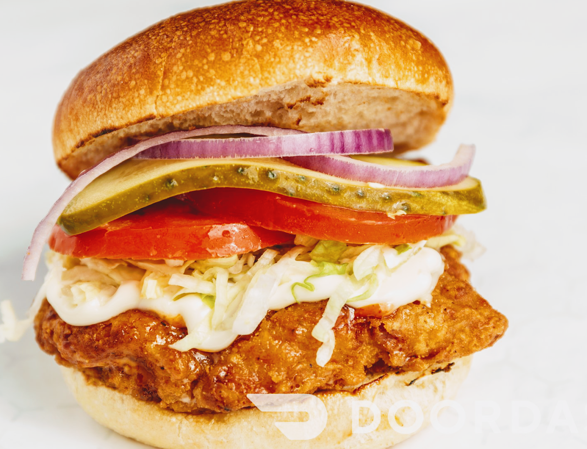 Crispy Chicken Grilled Chicken Veggie Burger Blackbean Burger