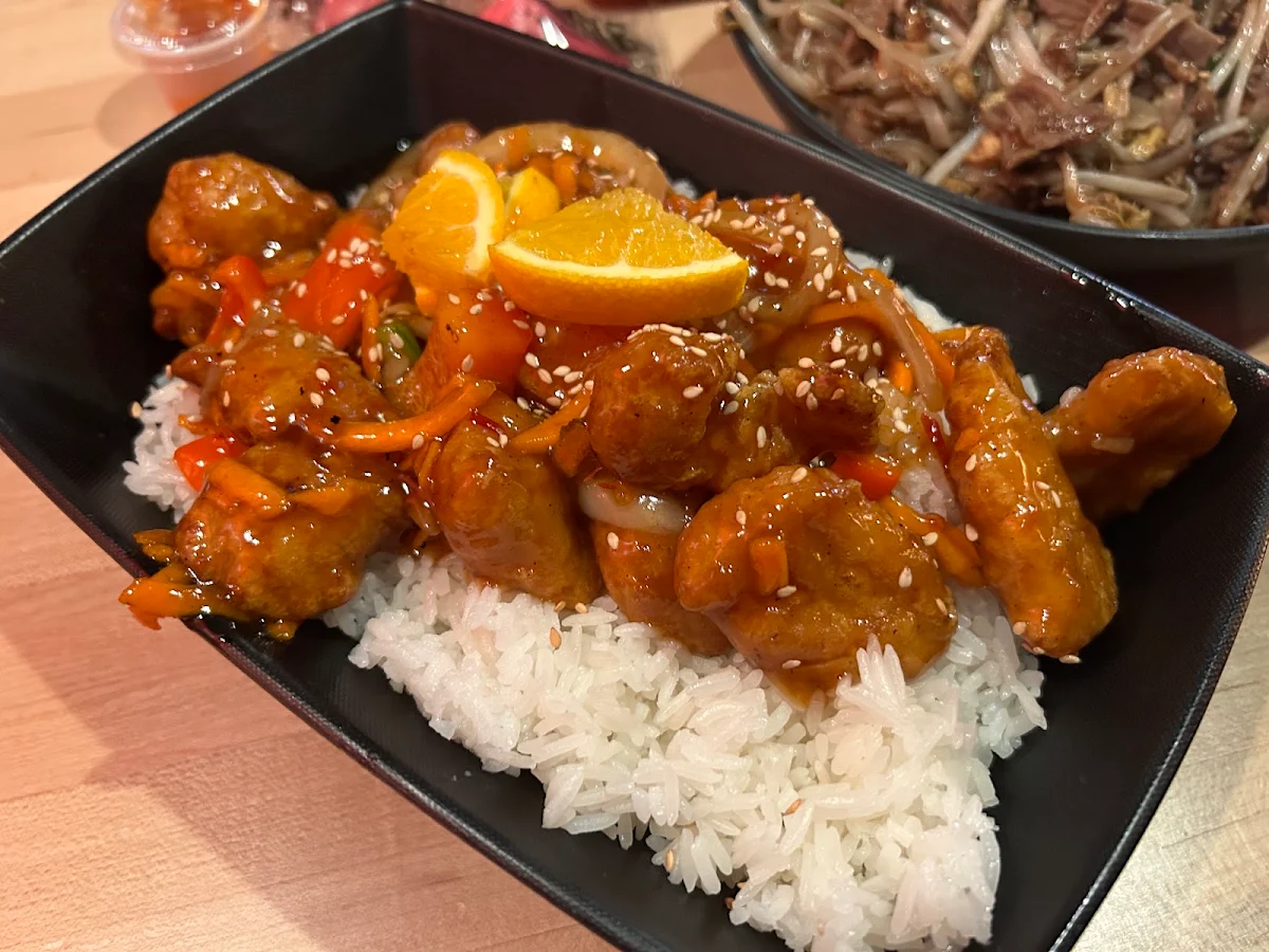 General Tao Chicken with Orange