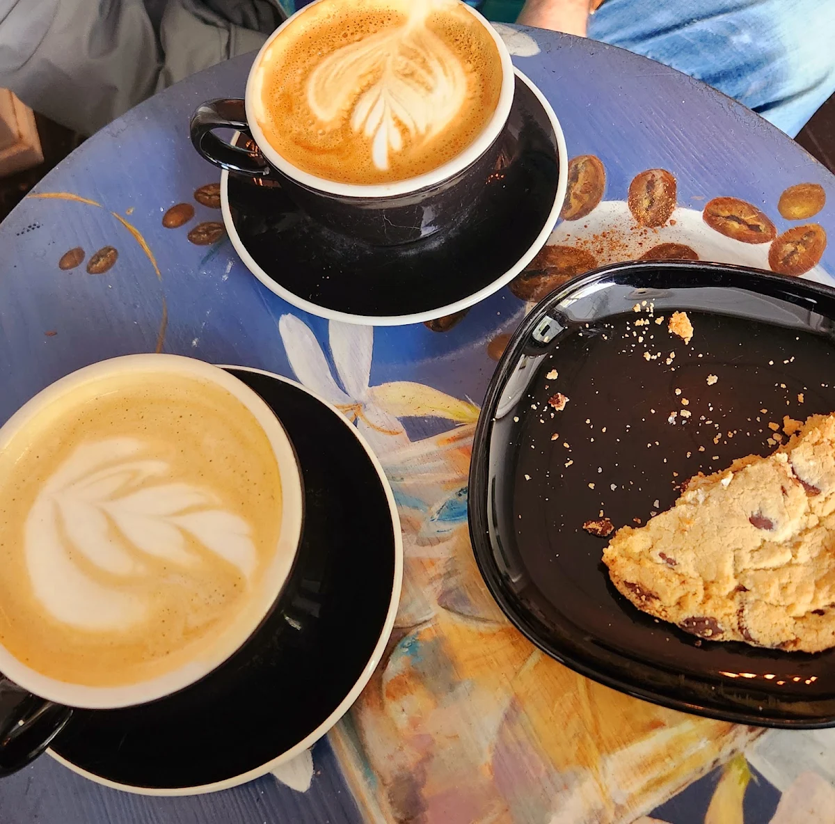Cappuccino and Pumpkin Spice Latte