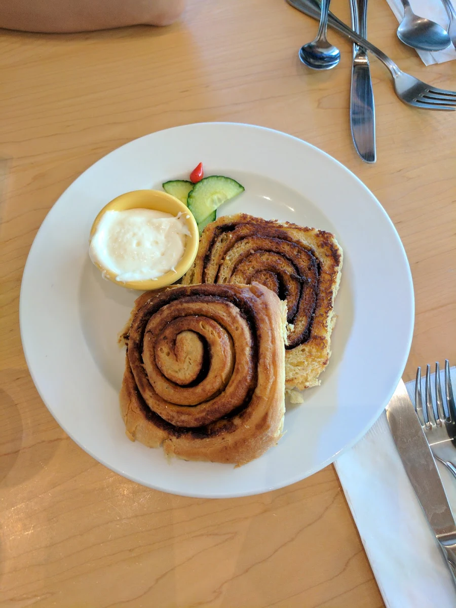Grilled Cinnamon Bun
