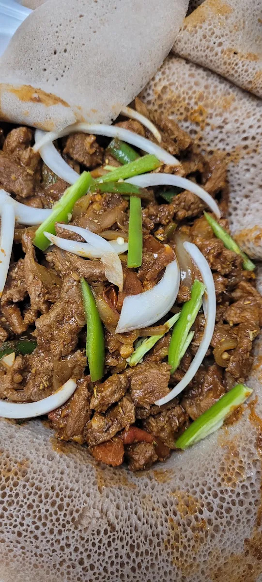 Tips with Ethiopian Bread