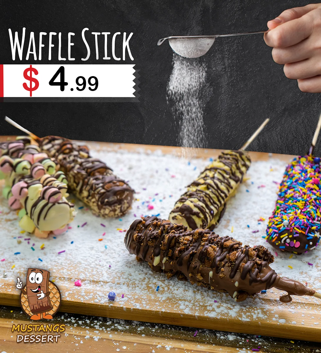 Waffle on Stick
