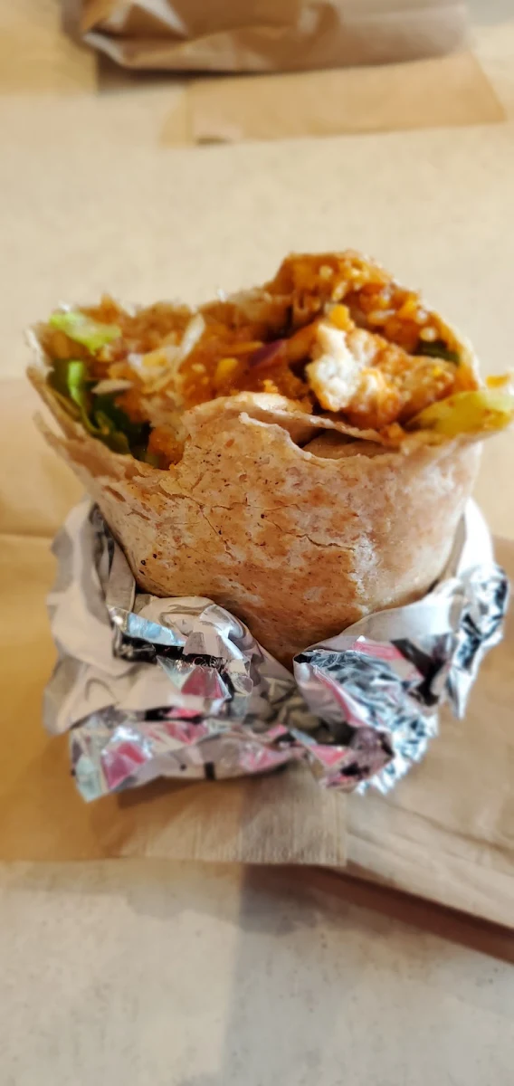Crunchy Chicken Burrito