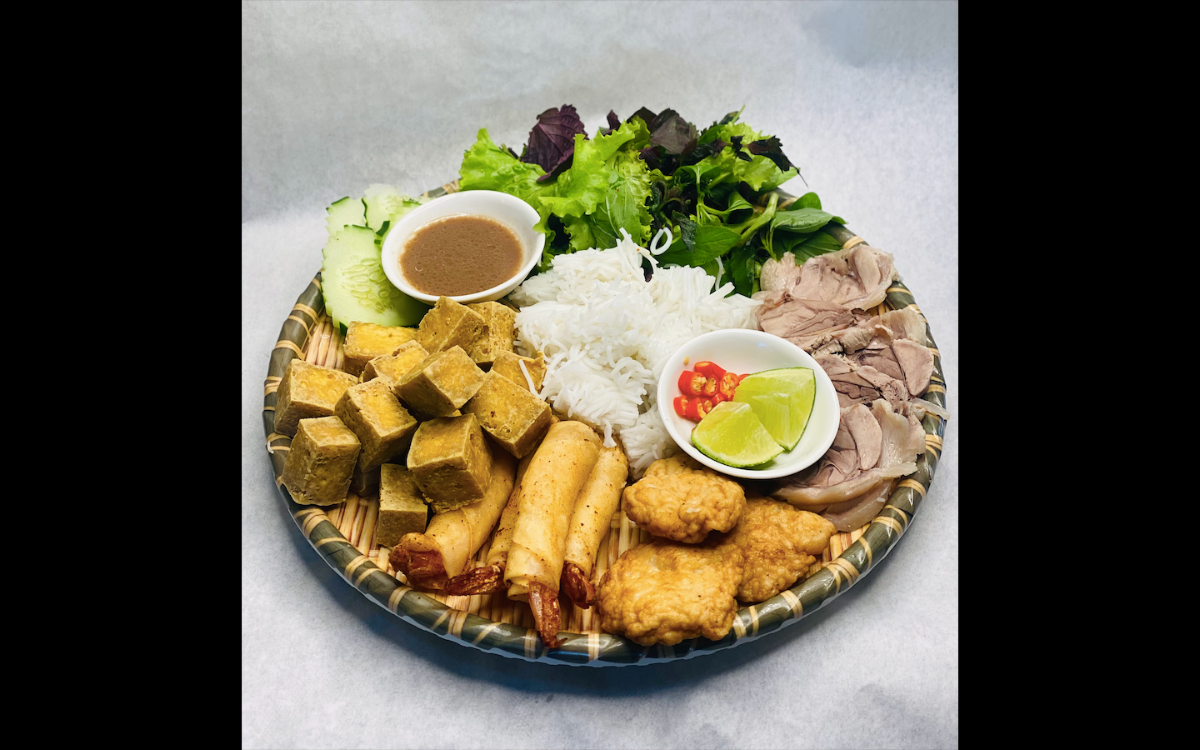 Bún Đậu Mắm Tôm Tofu & Shrimp Paste Noodle Platter
