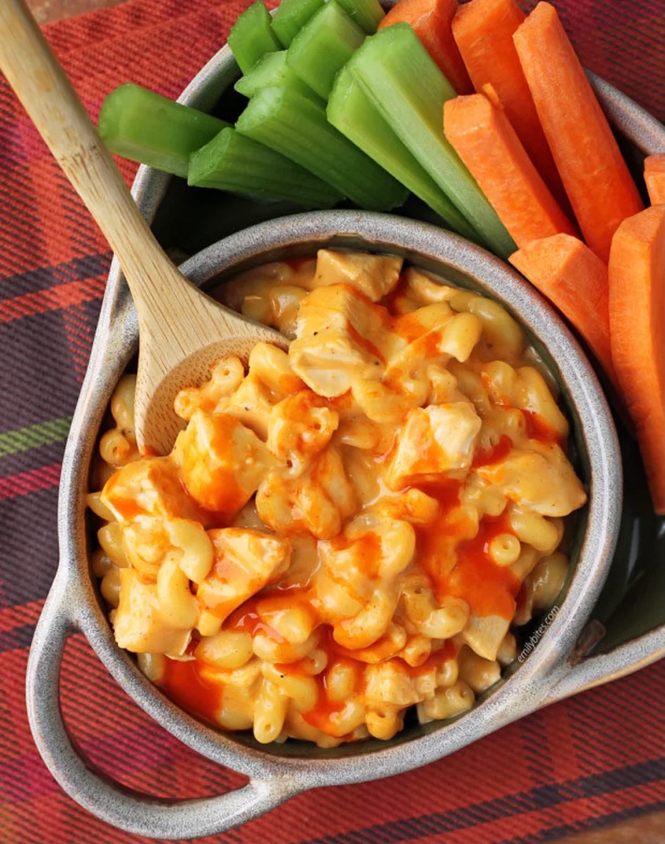 Mac & Cheese Poulet Buffalo Buffalo Chicken Mac & Cheese