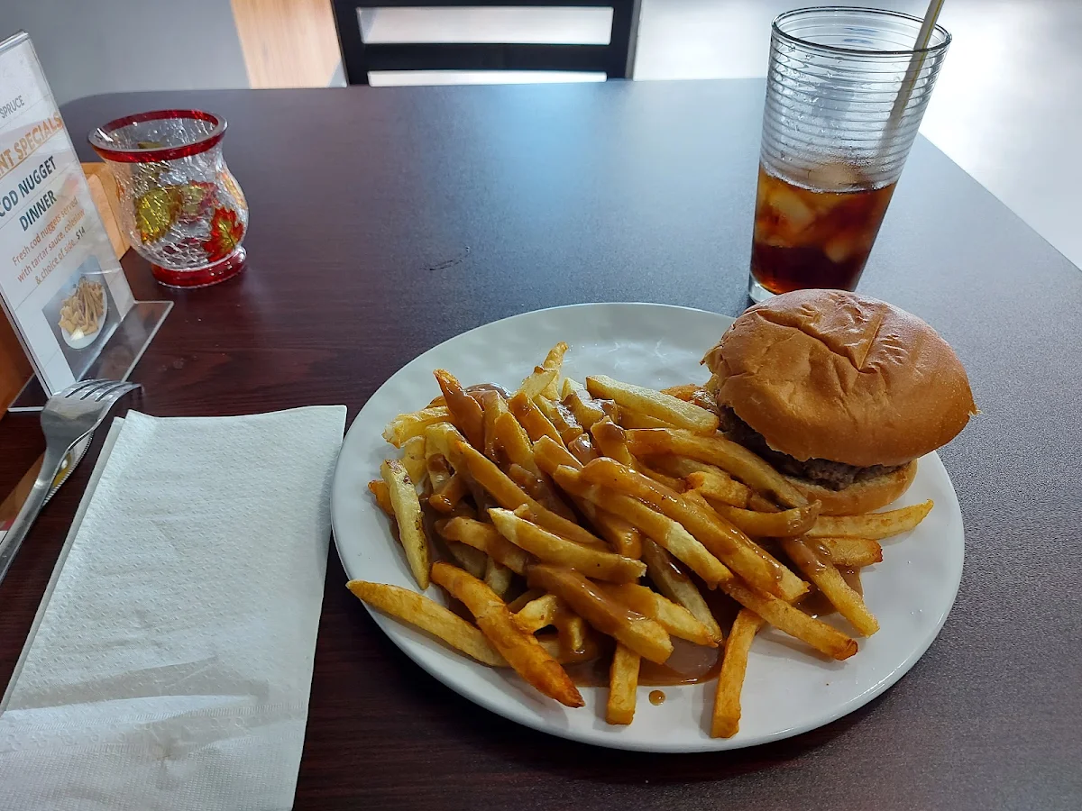 Make Your Own Burger and Fries