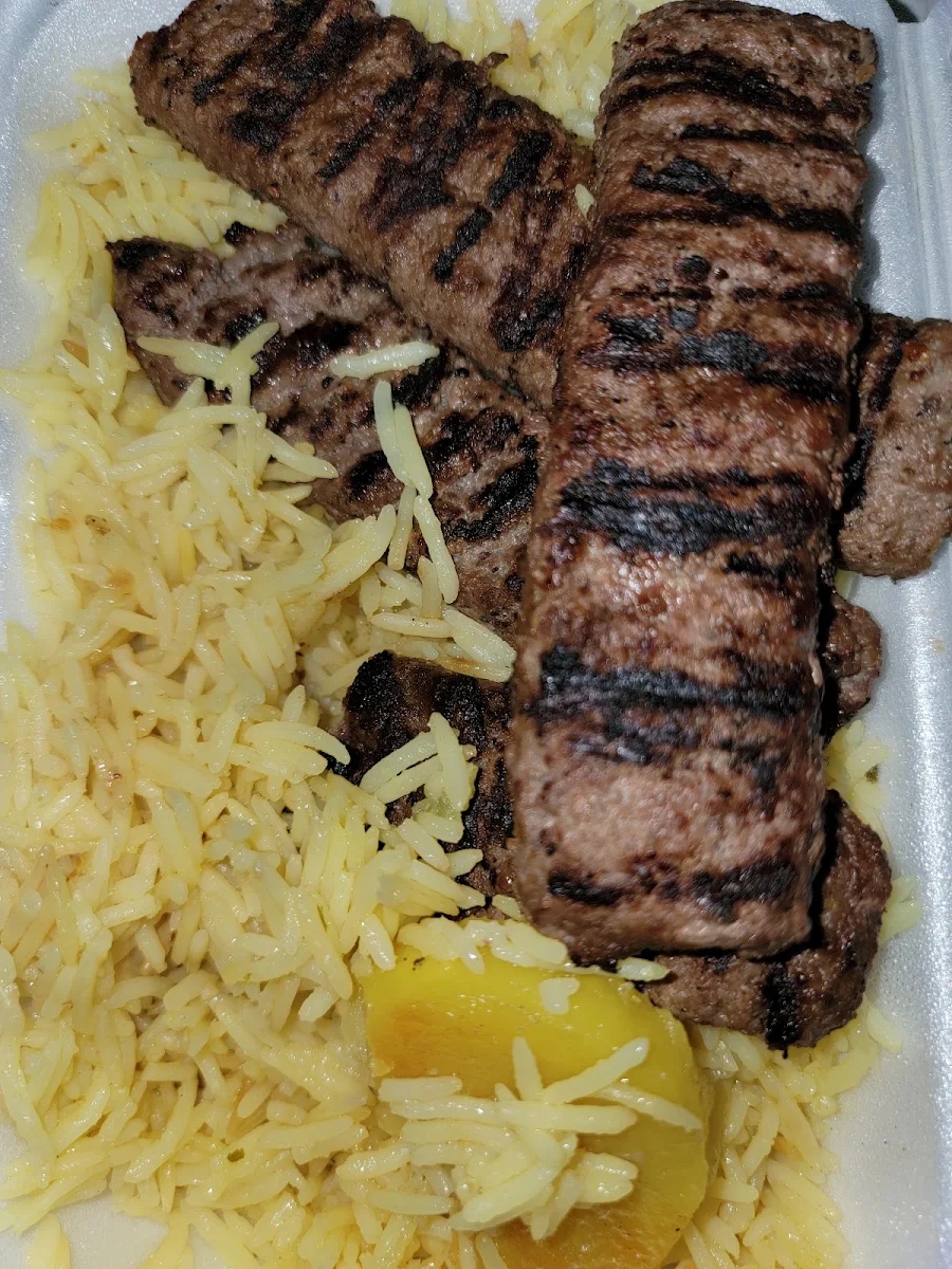 Beef Kabob Plate