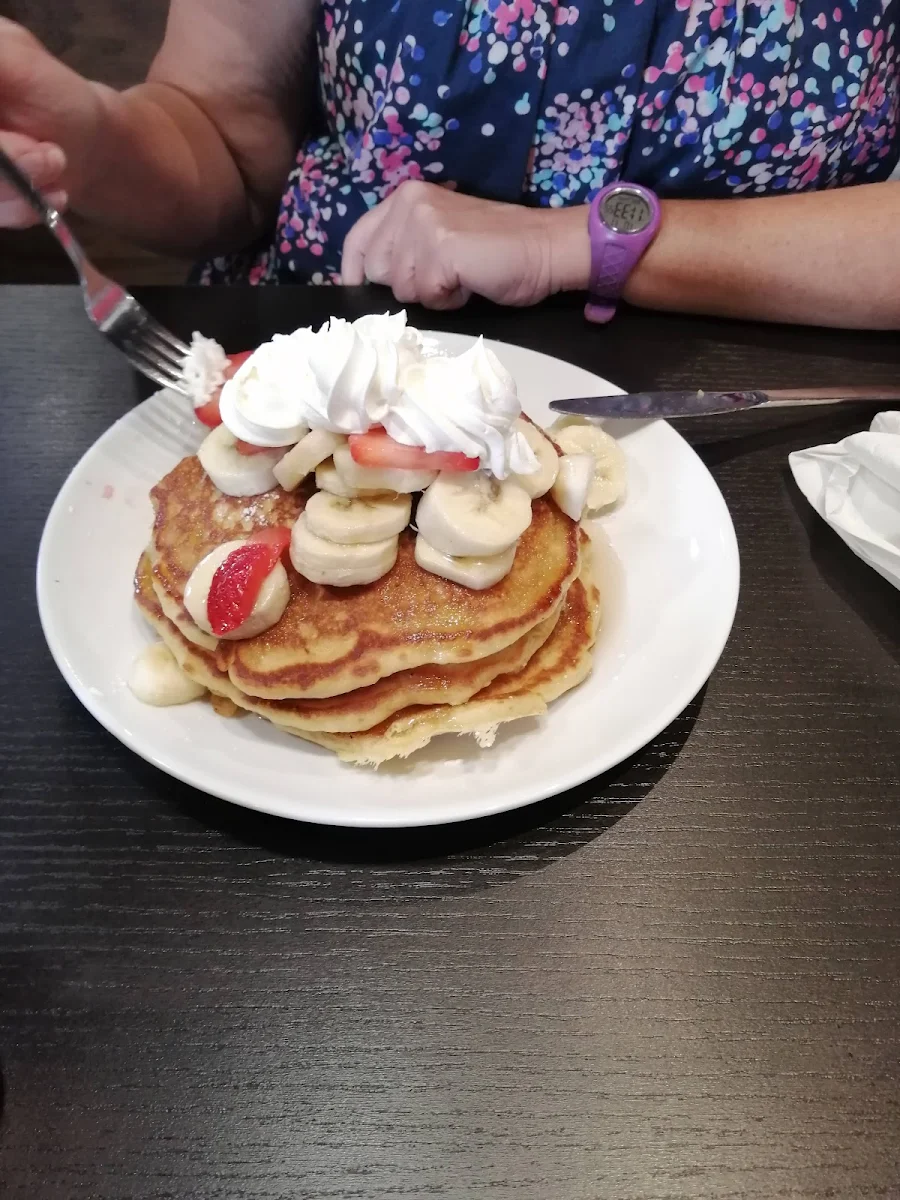 Strawberry Banana Pancakes