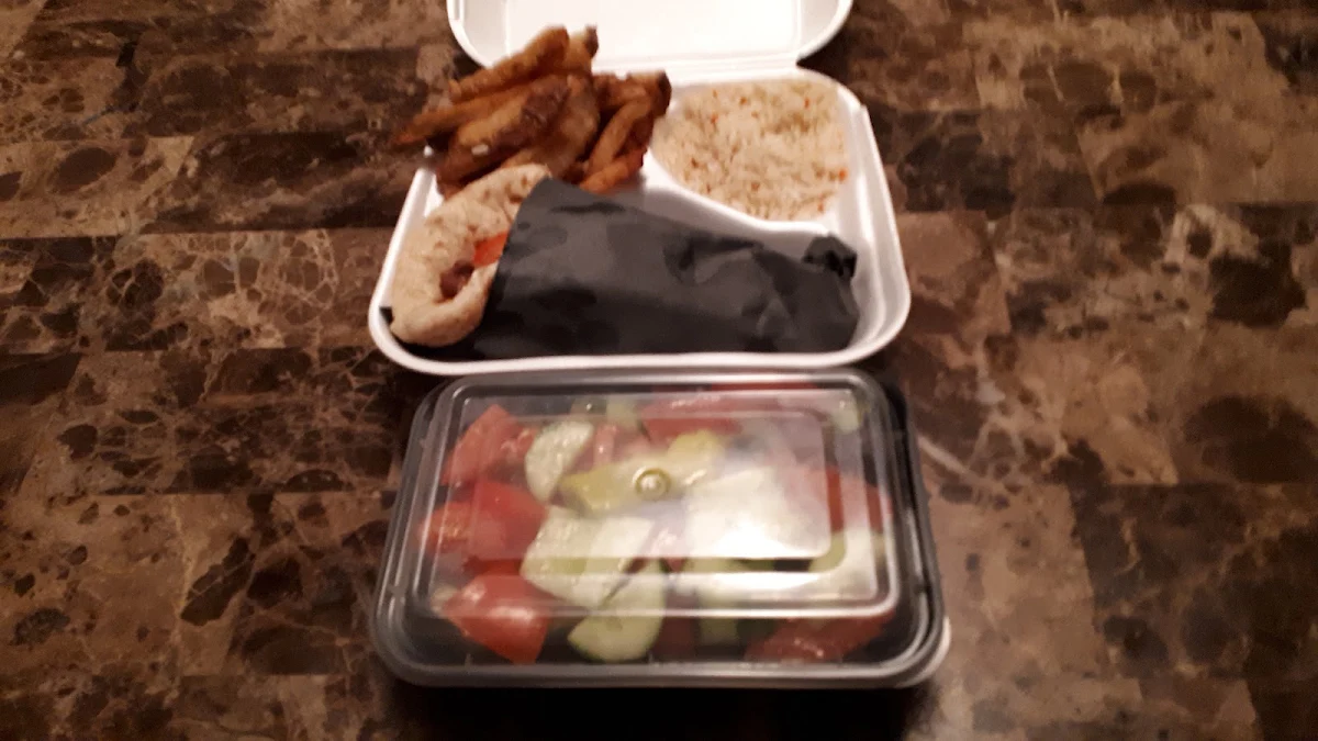 Porc Souvlaki Pita Plate