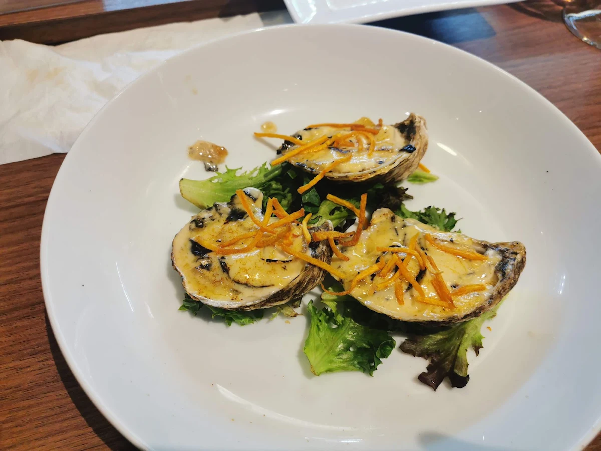 Huîtres Gratinées