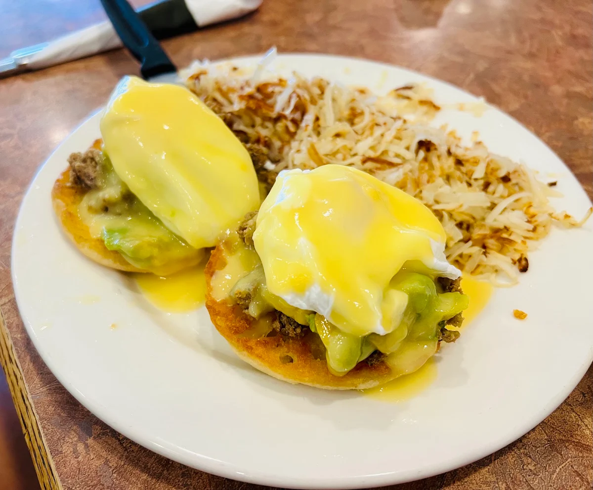 Chorizo Eggs Benedict