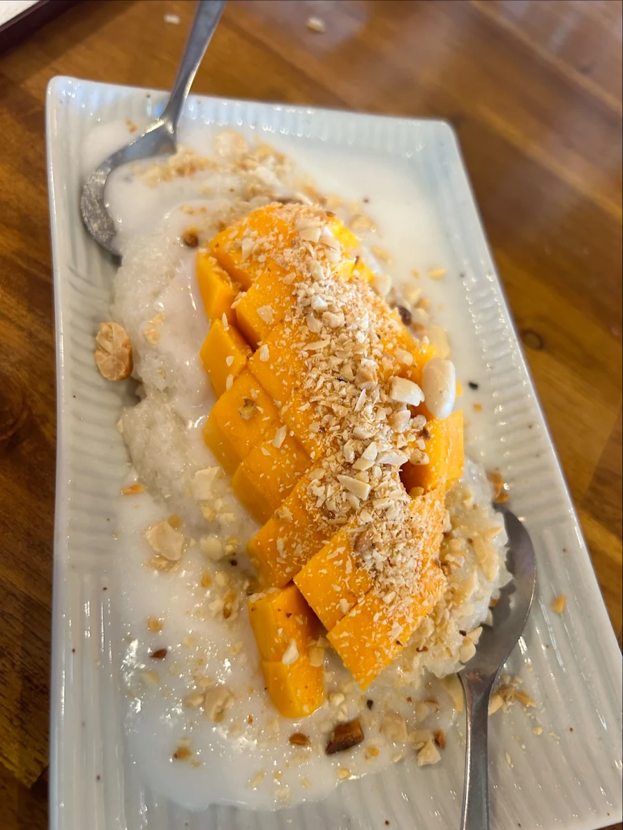 Coconut Mango Sticky Rice