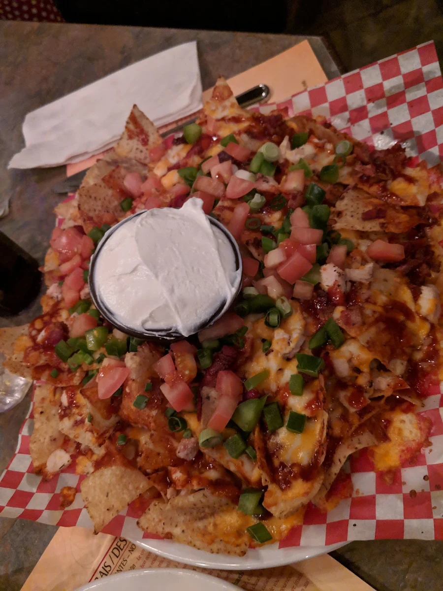 BBQ Chicken Nachos
