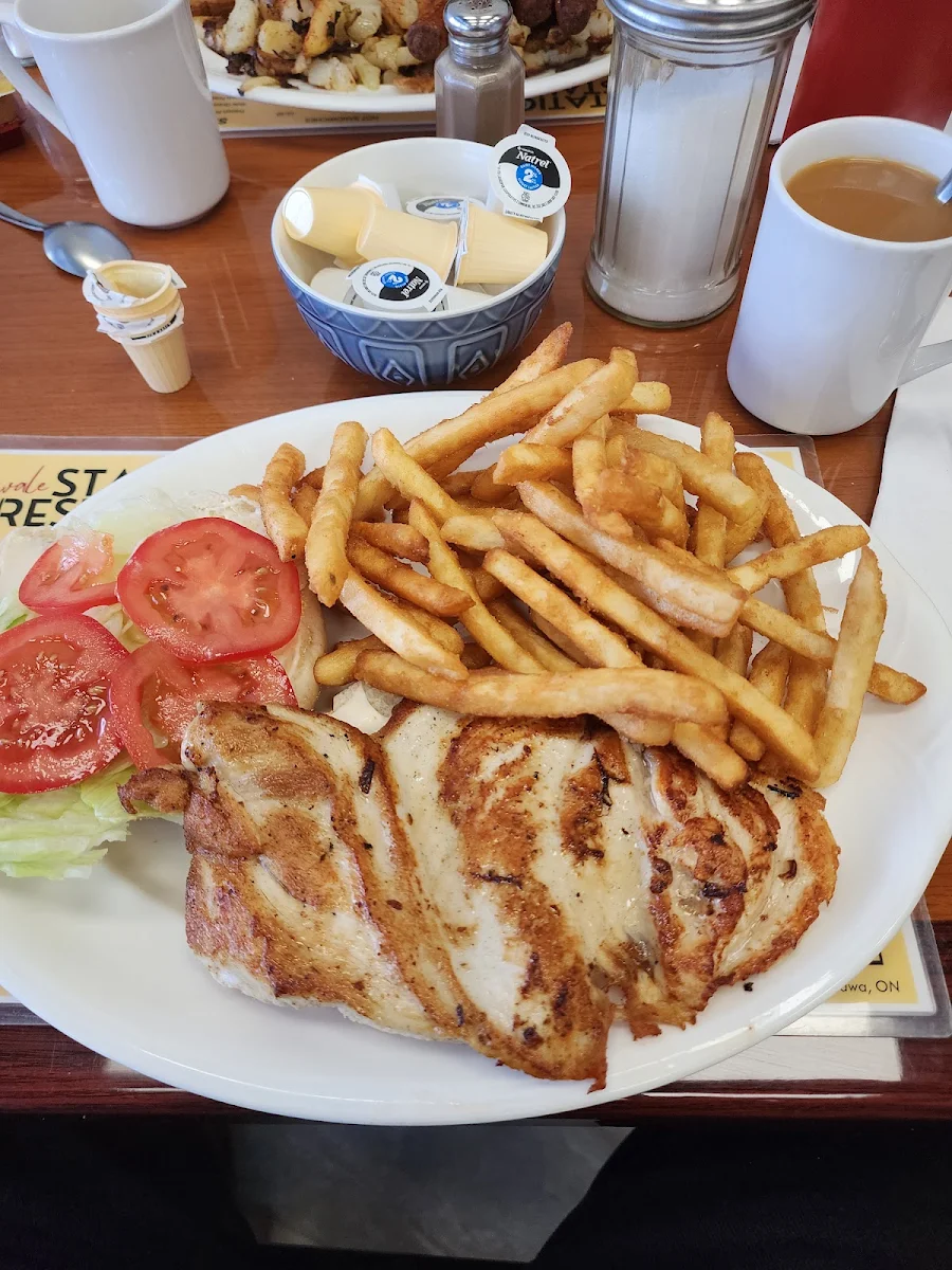 Broiled Chicken on a Kaiser