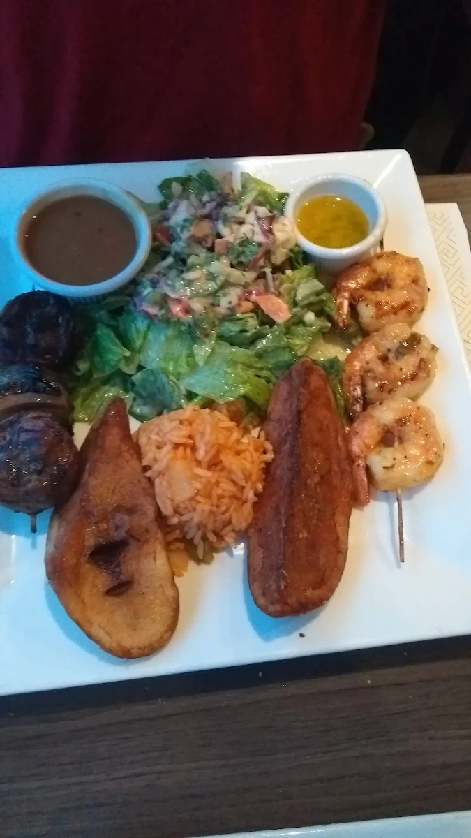 Bacon Wrapped Filet Mignon with Grilled Shrimp
