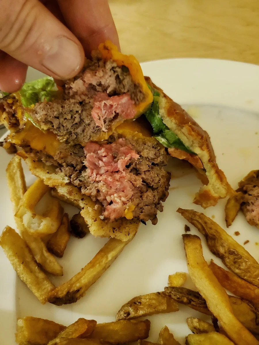 Raw Burger Patty