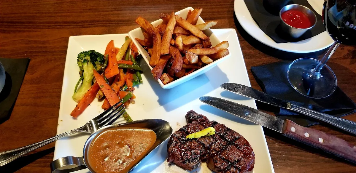 Filet Mignon and Fries