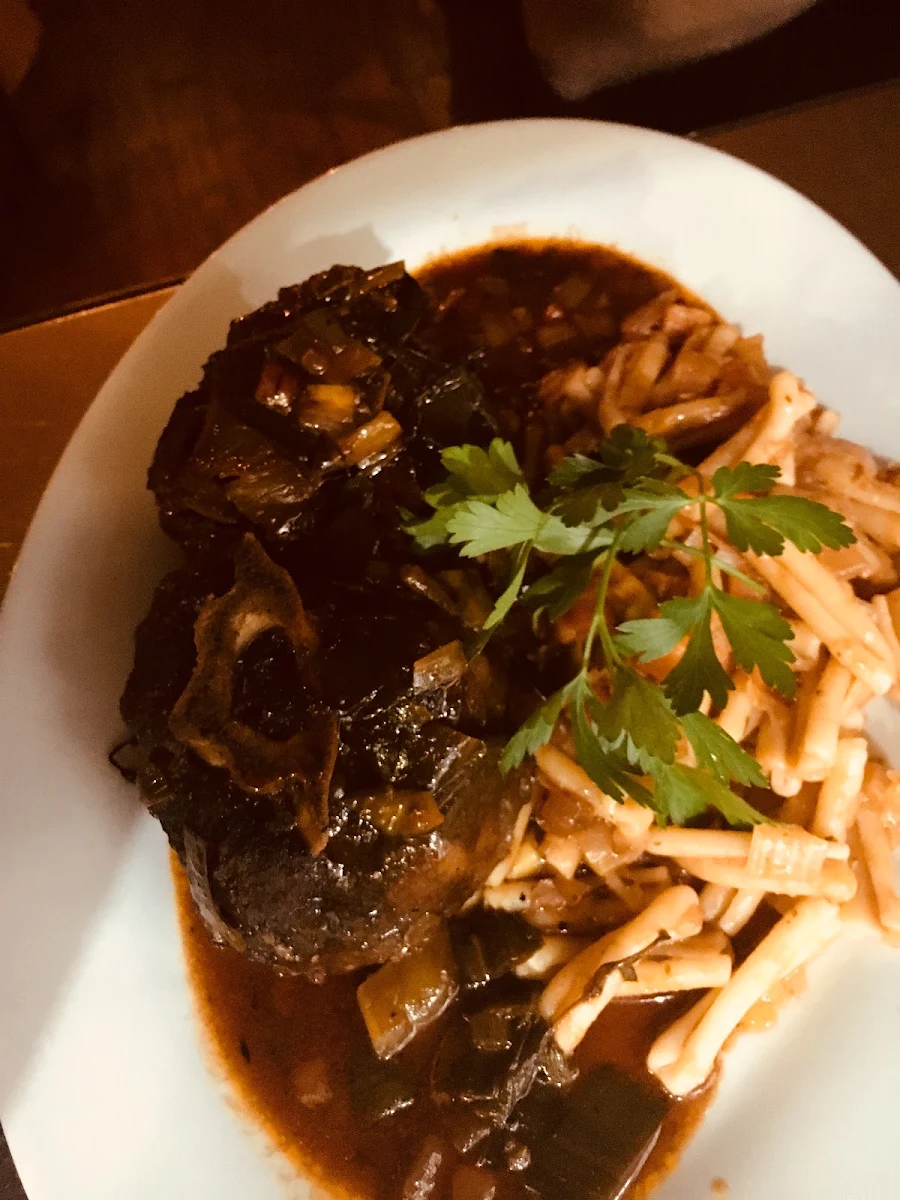 Jarret d'agneau Braisé Lamb Shank