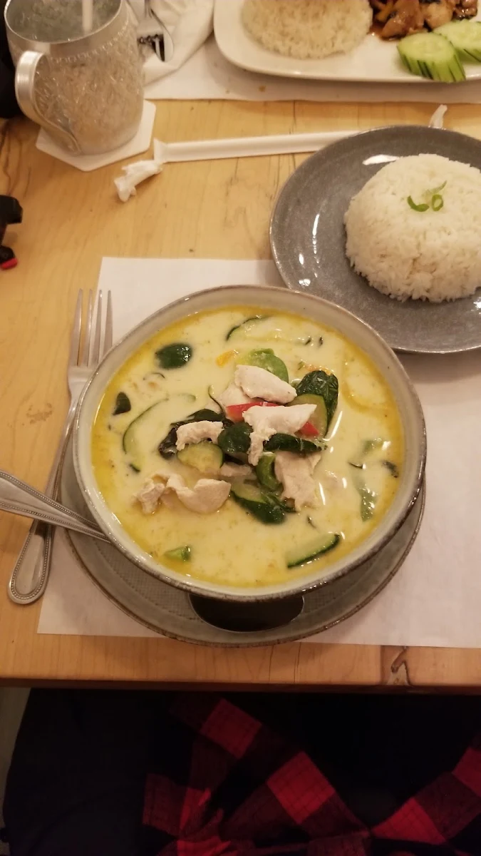 Poulet Curry Vert