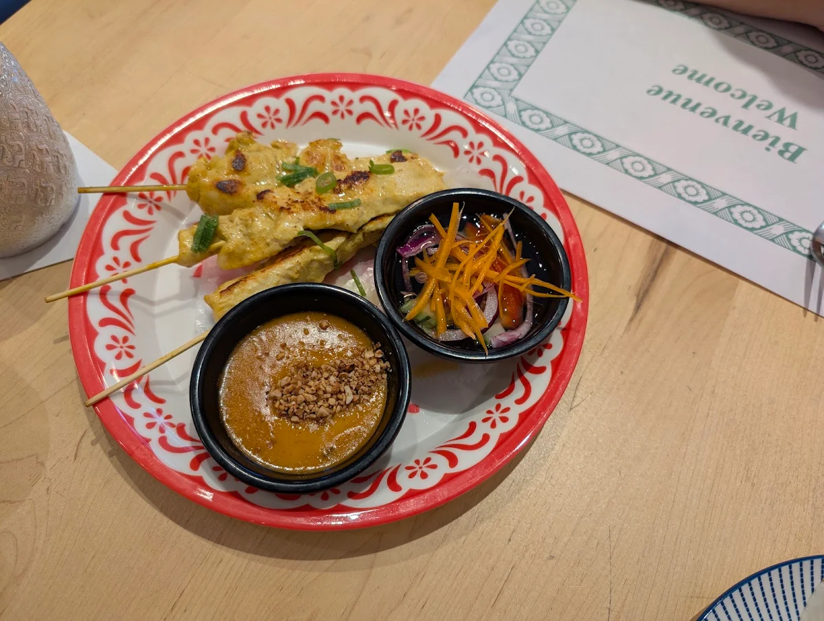 Thai Satay Au Poulet
