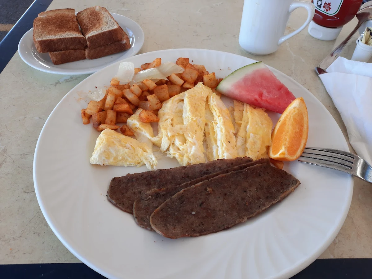 Cheese Omelette with Donair