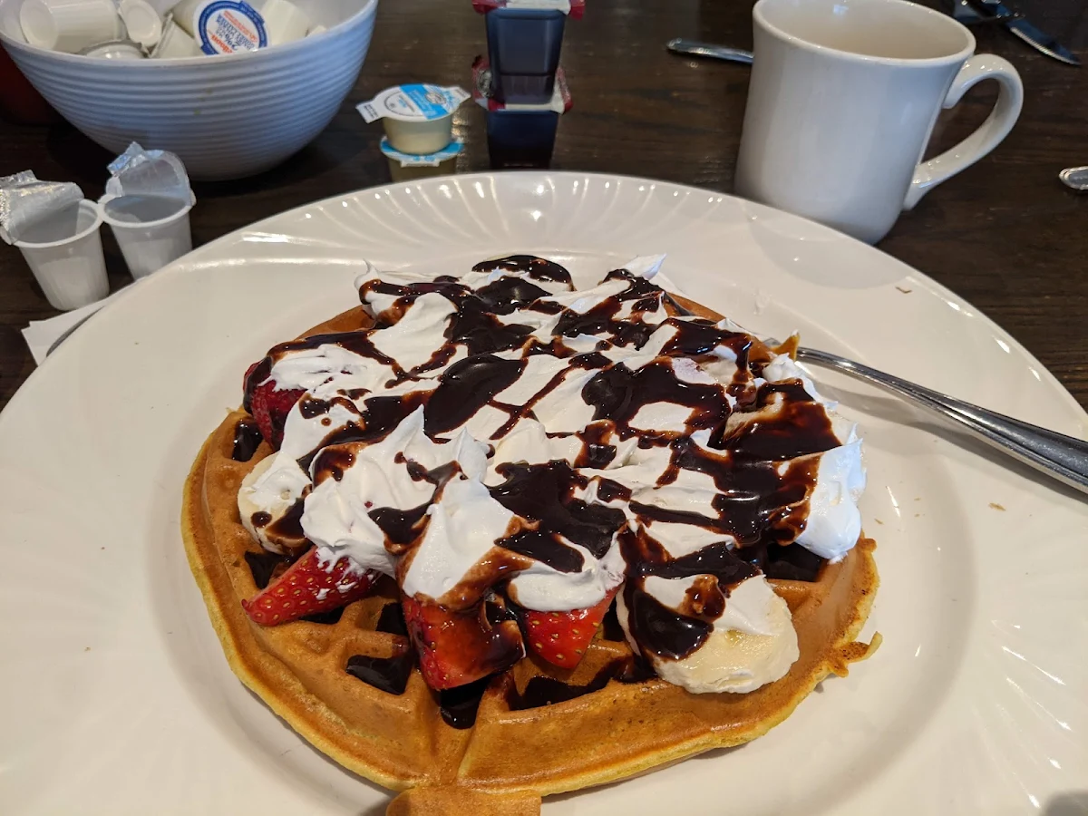 Strawberry Banana Waffle
