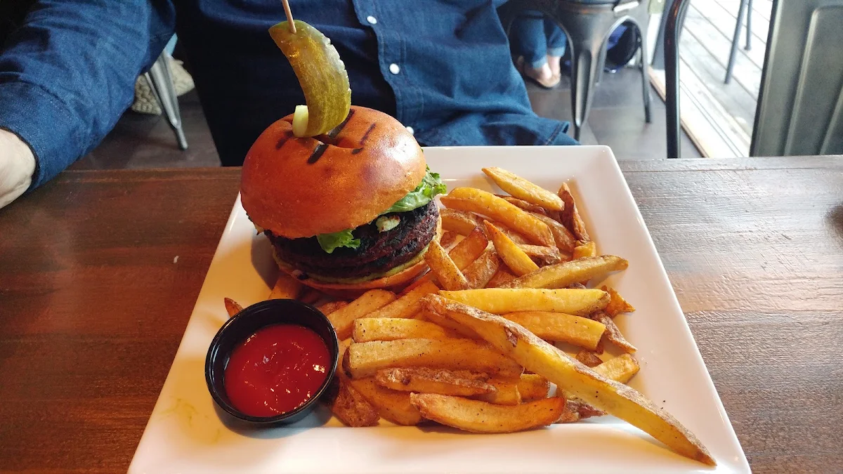 Burger and Fries