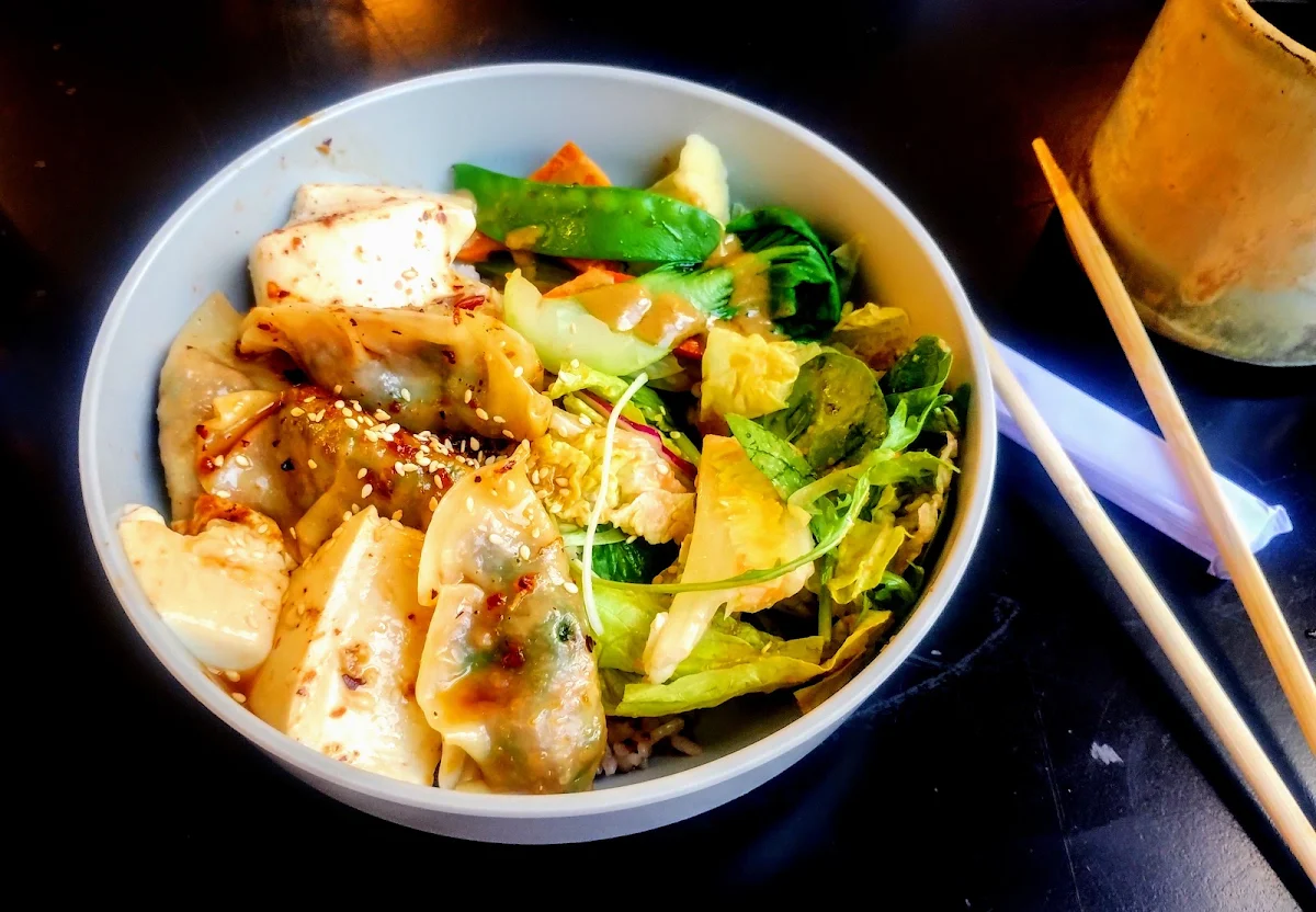 Vegan Chive Dumplings
