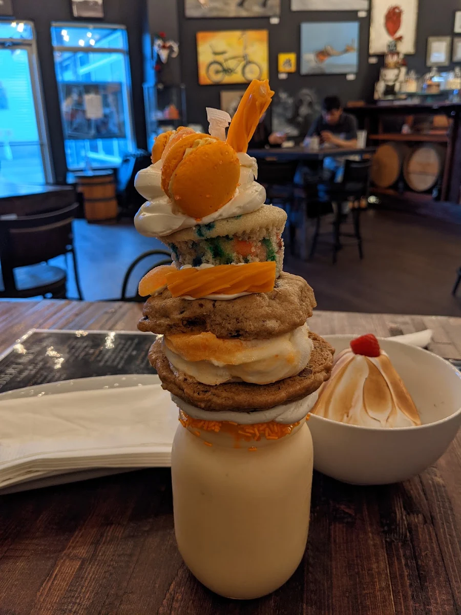 Orange Creamsicle Milkshake