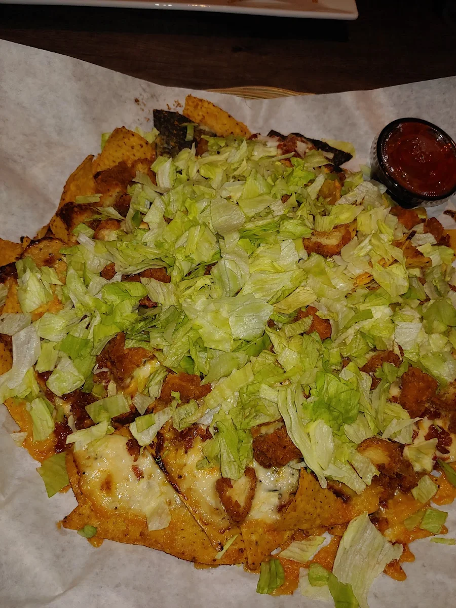 Chicken Caesar Nachos