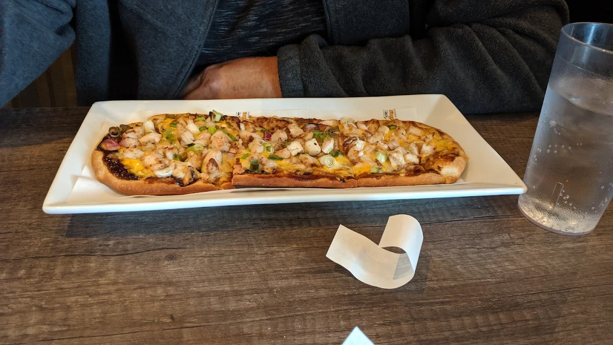 Chicken Flatbread Pizza