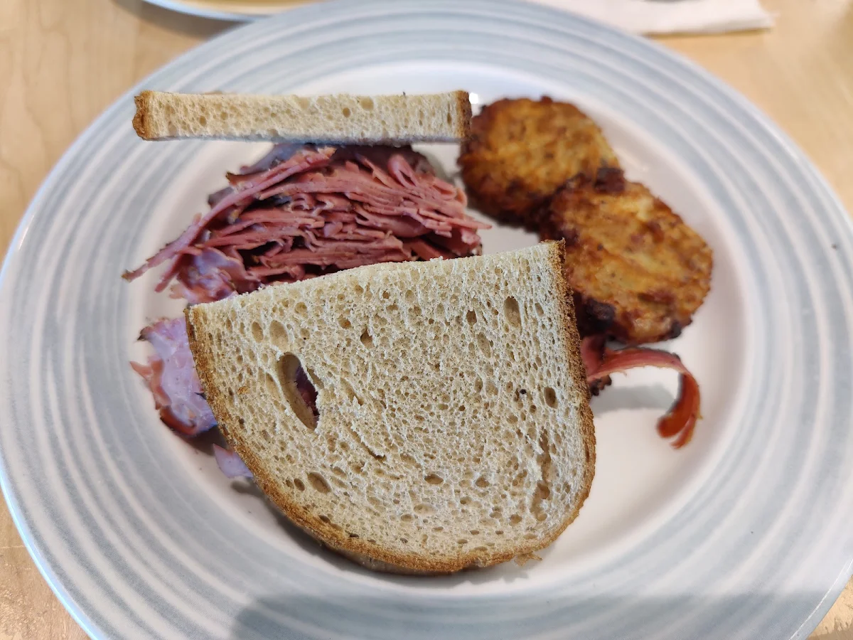 Pastrami on Rye and Latkes