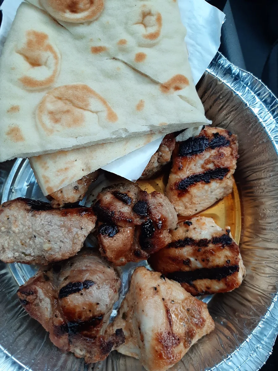 Chicken and Pork Souvlaki