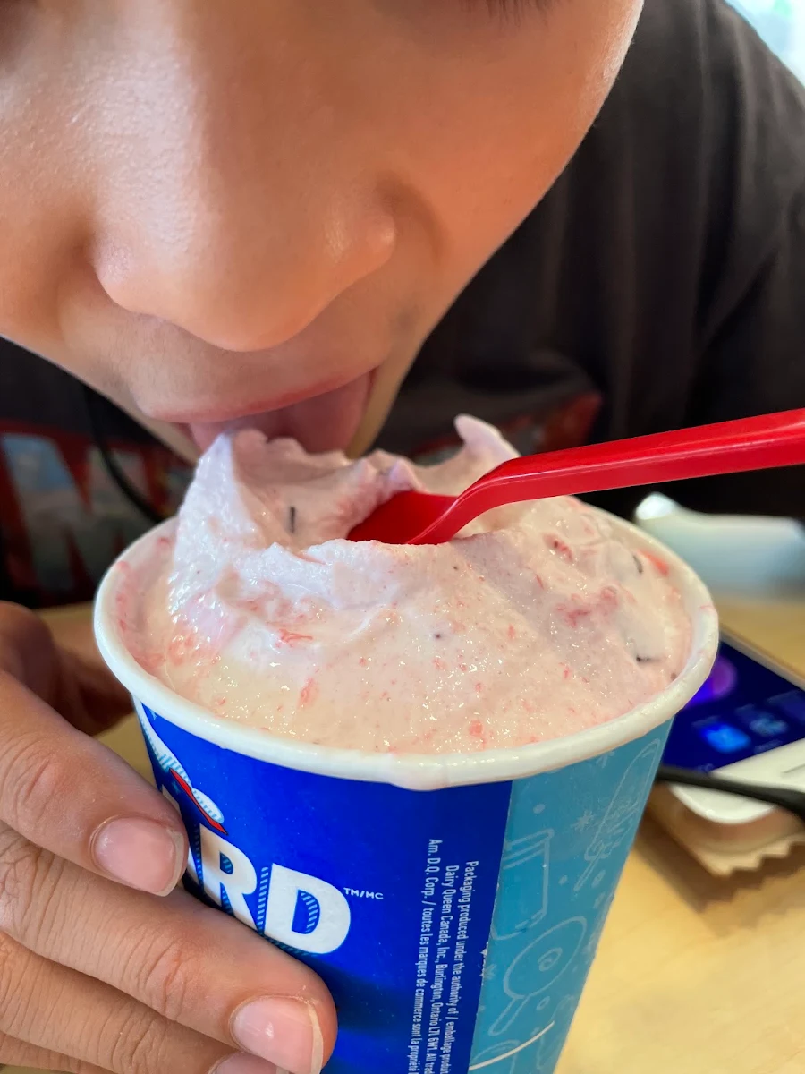 Cotton Candy Blizzard Treat