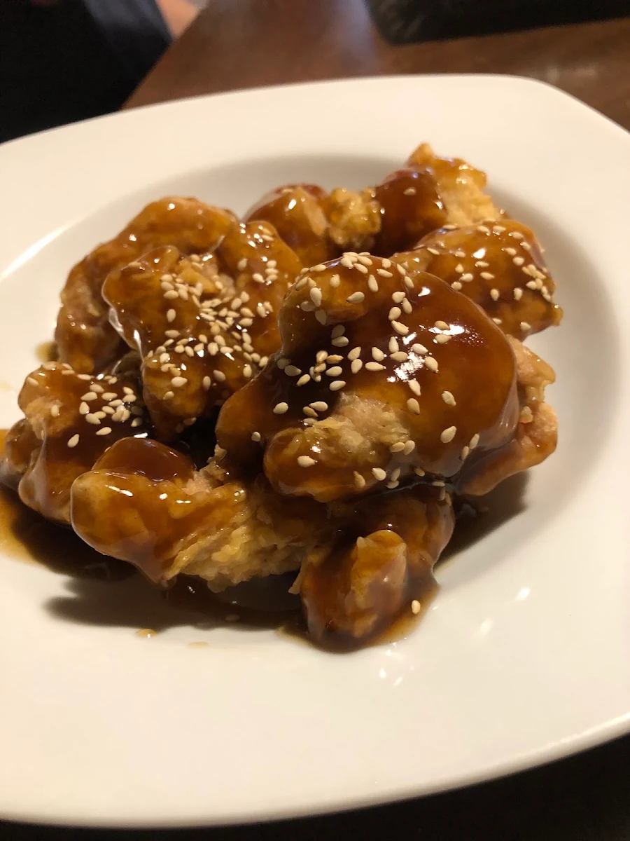 Deep Fried Honey Garlic Chicken