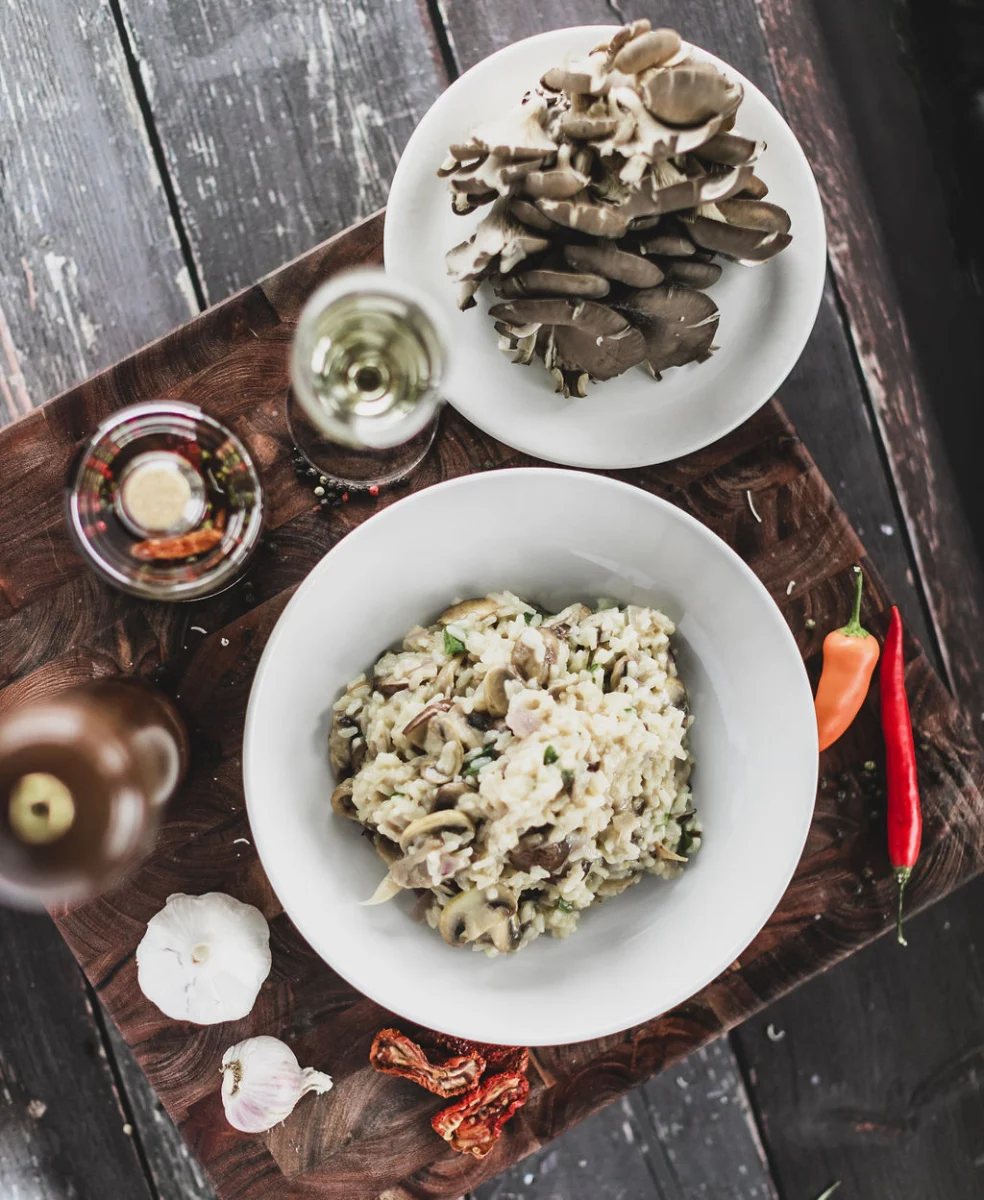 Mushroom Risotto