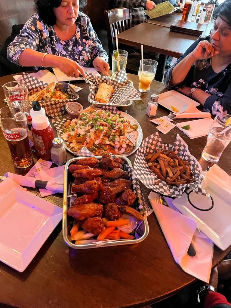 Buffalo Wings and Fries
