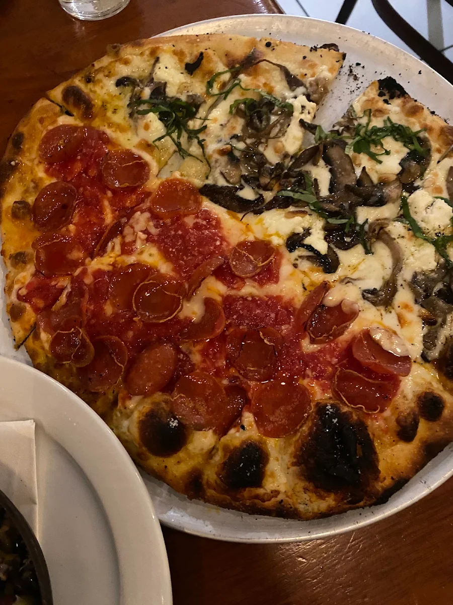 Pepperoni Pizza Mushroom Pizza