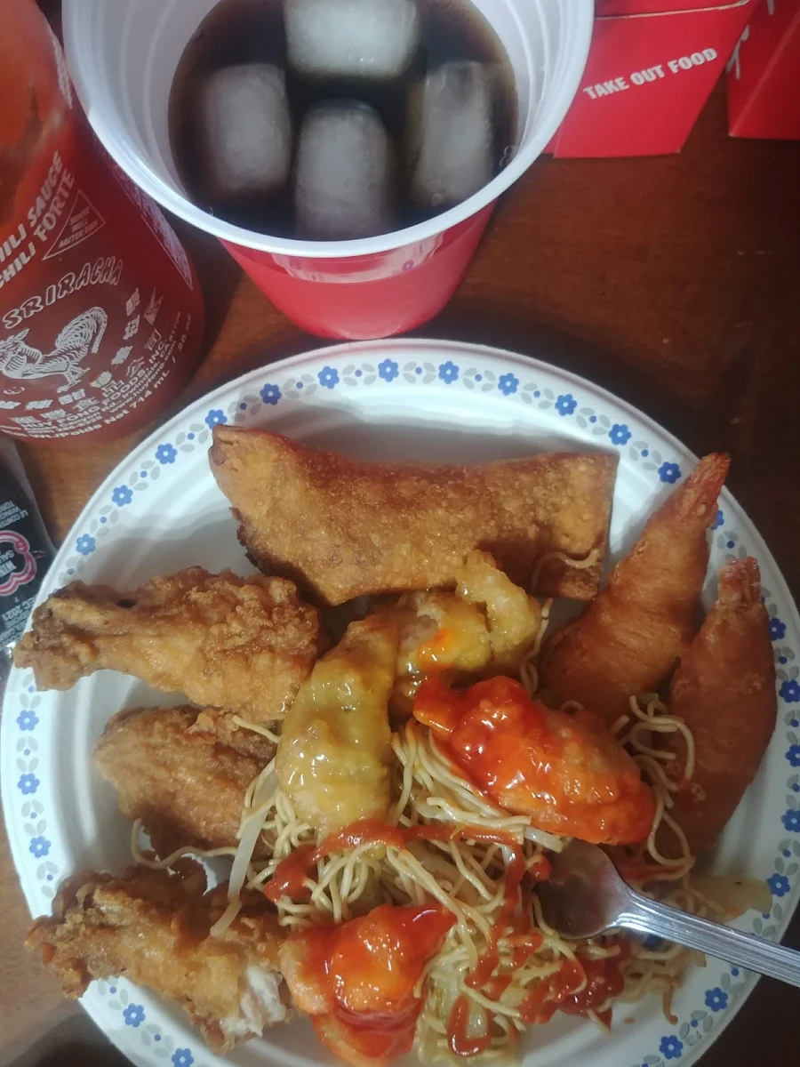 Wings Noodles Lemon Chicken Sweet Sour Chicken Breaded Shrimp