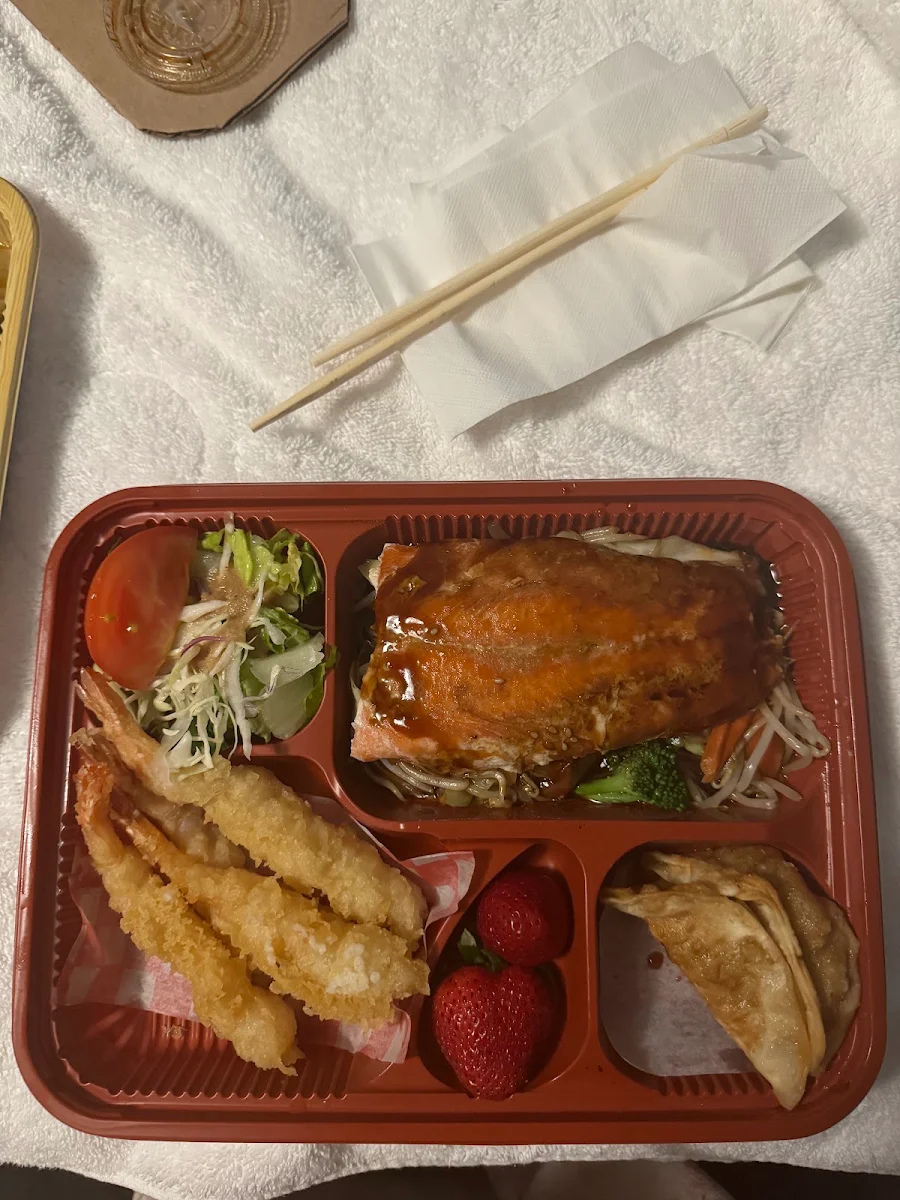Salmon Bento Box